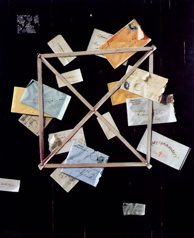 Mr Hulings brevställsbild av William Michael Harnett