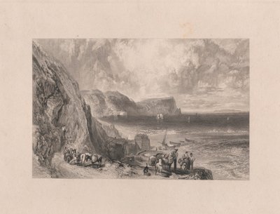 Clovelly Bay och Lundy Island av William Miller