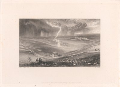 Field of Waterloo med blixten av William Miller