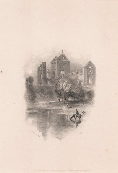 New Abbey, nära Dumfries av William Miller