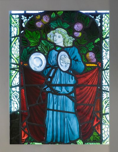 Minstrel med cymbaler, designad av William Morris av William Morris