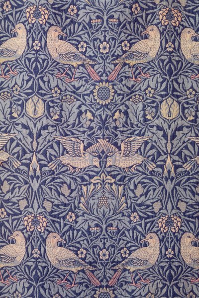 Vägghängande från Hammersmith Terrace (textil) av William Morris