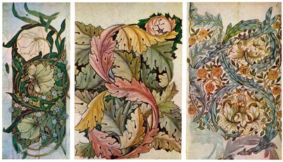 Arbetsritningar av William Morris 1834-1896, 1934. av William Morris