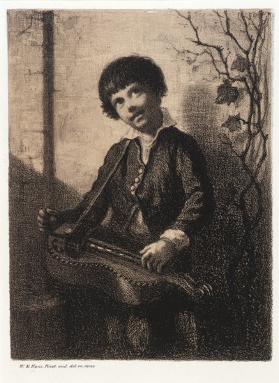 Hurdy-Gurdy Boy av William Morris Hunt