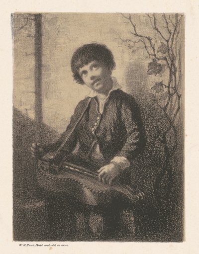 Hurdy-Gurdy Boy av William Morris Hunt
