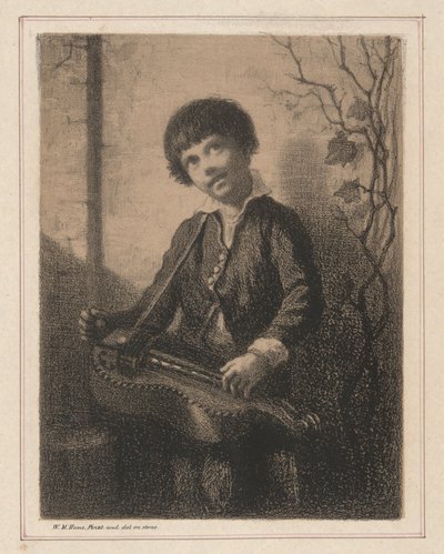 Hurdy Guerdy Boy av William Morris Hunt