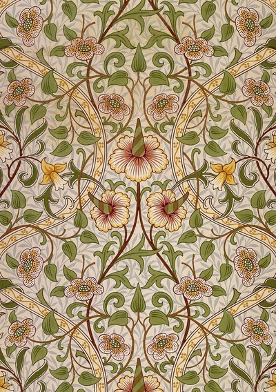 Dekorationstyg, 1876-1890. av William Morris Tapestry Works