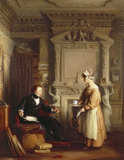 Konstsamlaren John Sheepschanks och en hemtjänst av William Mulready