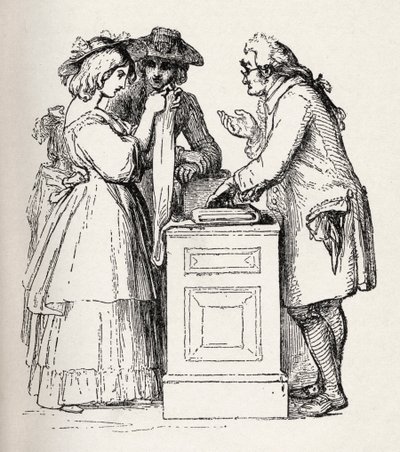 "The Vicar of Wakefield" av William Mulready