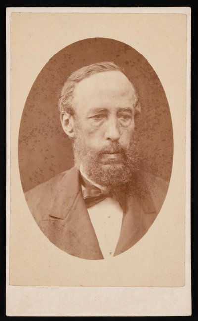 Porträtt av James Croll 1821-1890, före 1876. av William Neilson