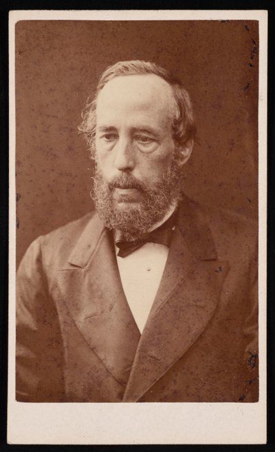 Porträtt av James Croll 1821-1890, före 1876. av William Neilson