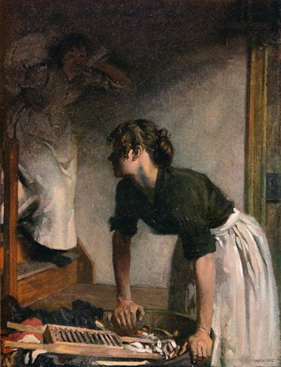 Tvätthuset, 1905, 1906 av William Newenham Montague Orpen