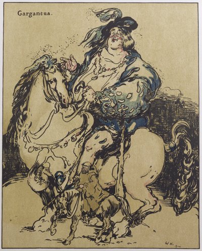 Gargantua, illustration från 