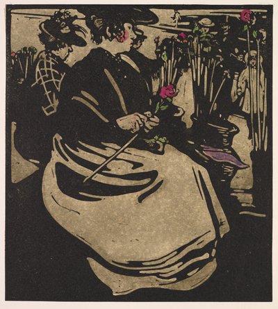 Londontyper: Flower Girl av William Nicholson