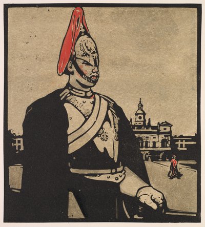 Londontyper: Guardsman av William Nicholson