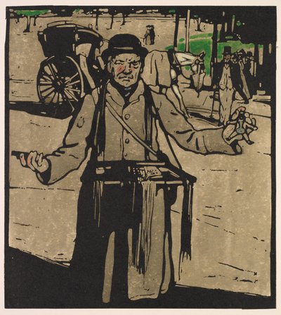 London Typer: Hawker av William Nicholson