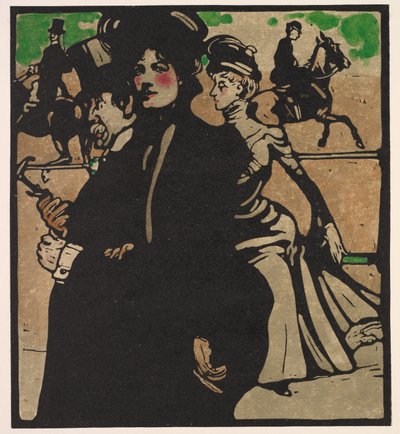 Londontyper: Lady av William Nicholson