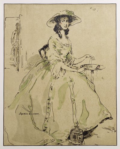 Sophia Western, illustration från 