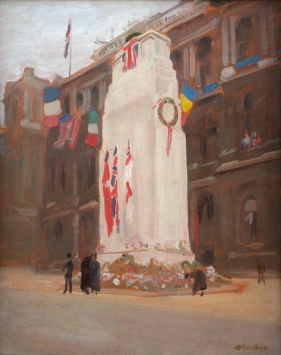 Cenotaf (Fredsprocessionen på morgonen) av William Nicholson