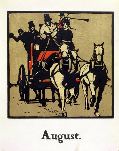 Augusti månad, från 