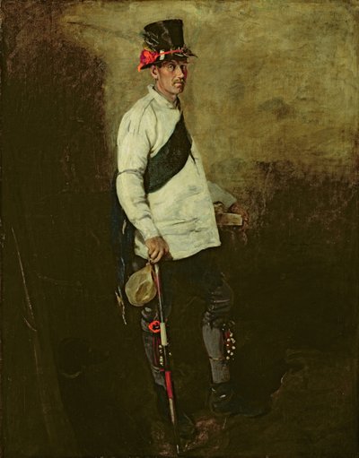The Morris Dancer (olja på duk) av William Nicholson