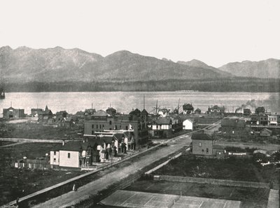 Hamnen, Vancouver, Kanada, 1895. av William Notman and Son