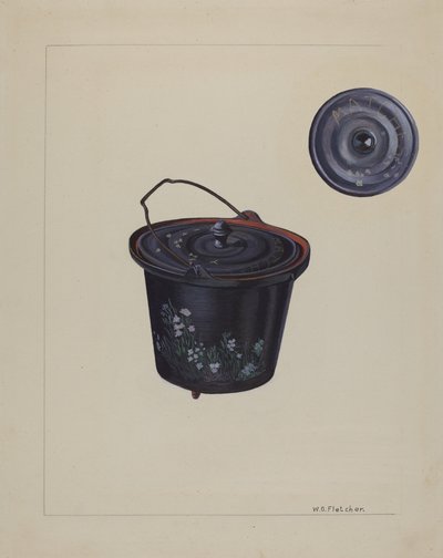 Barnleksaksjärnkokare, ca. 1937. av William O. Fletcher