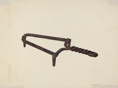 Underlägg, c. 1939. av William O. Fletcher