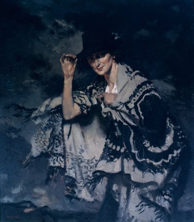 An Aran Islander (olja på duk) av William Orpen