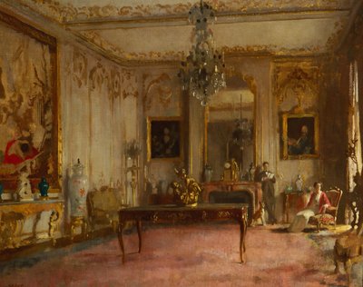 Park Lane interiör av William Orpen
