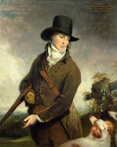 Pastor William Heathcote (1772-1802) (olja på duk) av William Owen