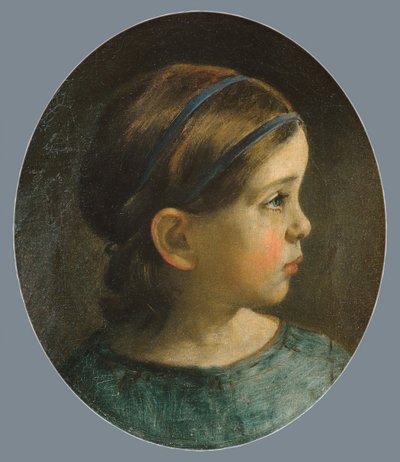 Dotter till William Page Troligen Mary Page, ca. 1840. av William Page
