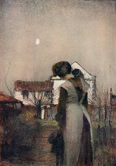 Gamla trädgården, c1910 av William Page Atkinson Wells