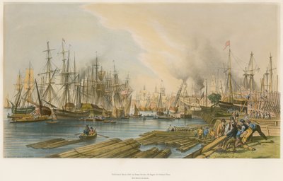 Ship Building at Limehouse, presidenten på lagren av William Parrott