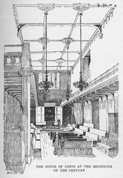 The House of Lords i början av århundradet, c1897 av William Patten
