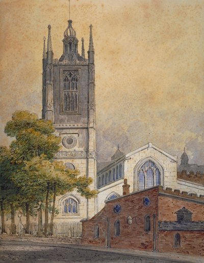 Church of St Margaret, Westminster, London, c1810 av William Pearson