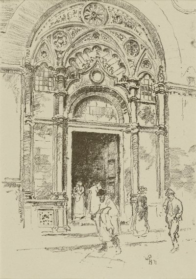 By vid San Michele av William Penhallow Henderson