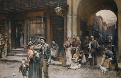Lördag natt 1898 av William Permeanus Cornish