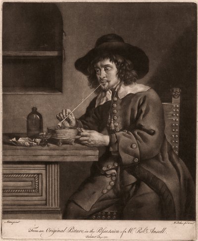 En rökare av William Pether