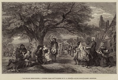 Ett engelskt glädjefirande för hundra år sedan av William Powell Frith