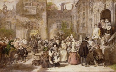 Åldrande i gammal tid, 1907 av William Powell Frith