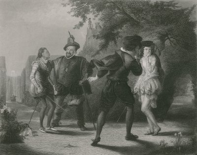 Duellen, tolfte natten av William Powell Frith