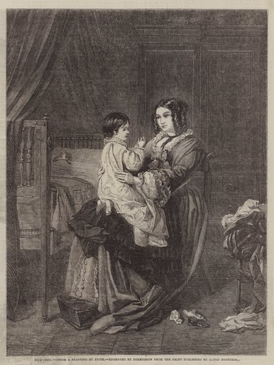 Bed-Time  av William Powell after Frith