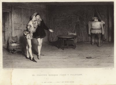 Prins Henrik och Falstaff av William Quiller Orchardson