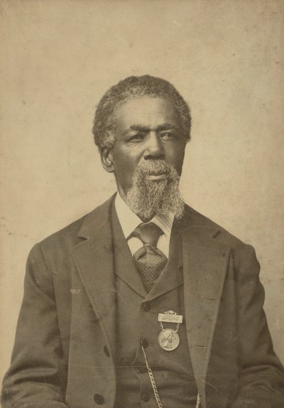 Skåpkortporträtt av Thomas Mundy Peterson, 1884. av William R. Tobias