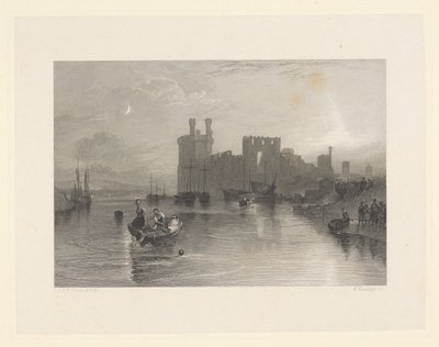 Caernarvon Castle, Wales av William Radclyffe