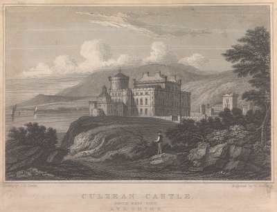 Culzean Castle, South East View, Ayrshire; sida 84 (volym ett) av William Radclyffe
