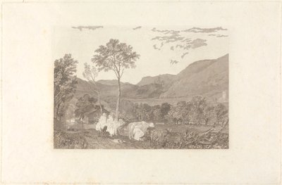Hornby Castle från Tatham Church av William Radclyffe