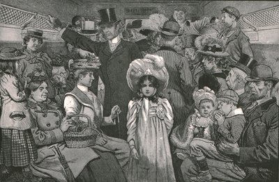 Kommer för att se kröningståget, 1902. av William Ralston