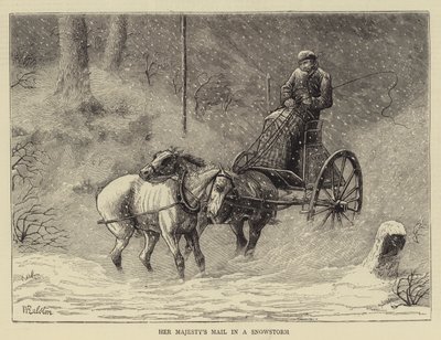 Hennes Majestäts brev i en snöstorm av William Ralston
